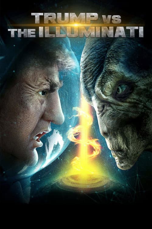 Trump vs the Illuminati poster