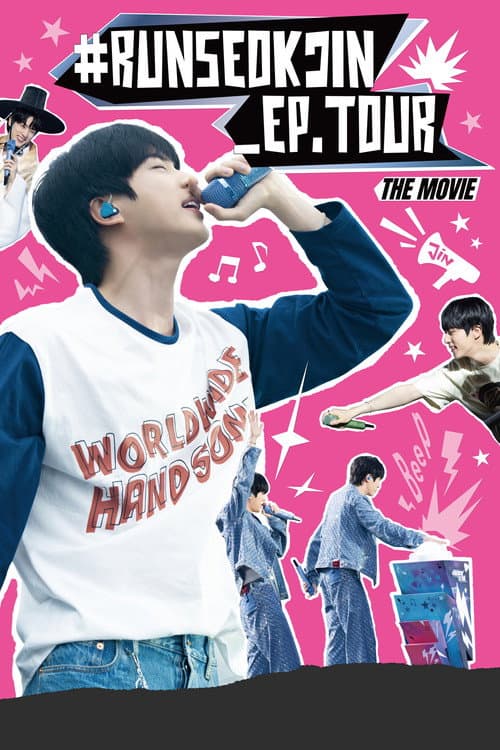 #RUNSEOKJIN_EP.TOUR THE MOVIE poster