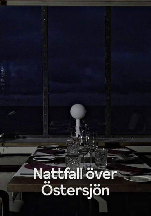 Nattfall över Östersjön / Öö Saabumine Läänemeeel poster