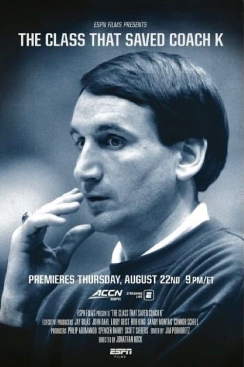 The Class That Saved Coach K poster