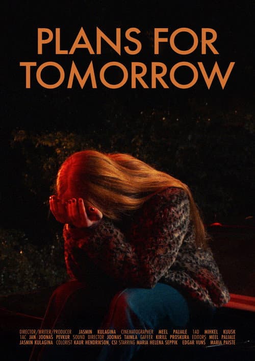 Plans for Tomorrow poster