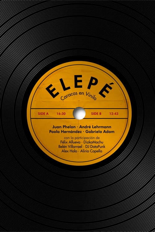 Elepé: Caracas en Vinilo poster
