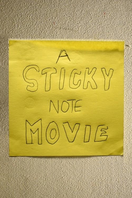 A sticky note movie poster