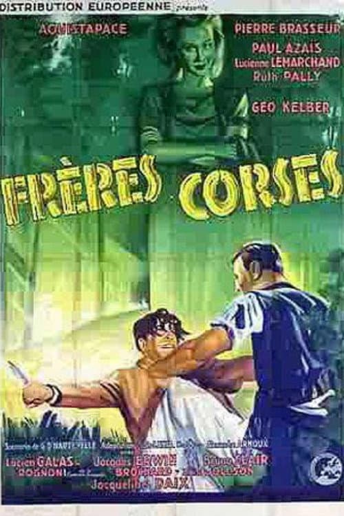 Corsican Brothers poster