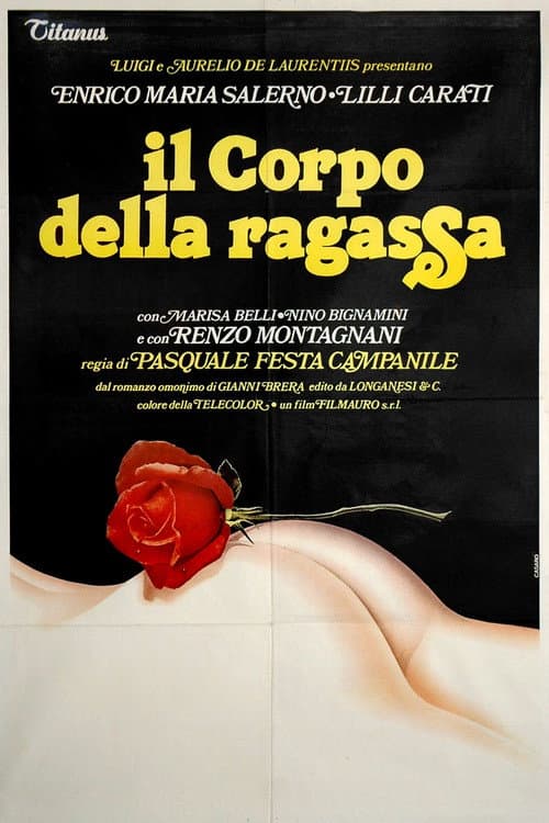 Il corpo della ragassa poster