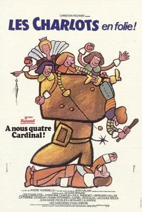 The Four Charlots Musketeers 2 poster