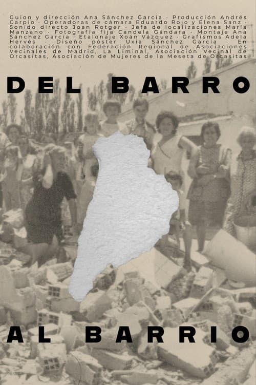 Del barro al barrio poster