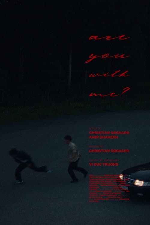 are you with me? poster