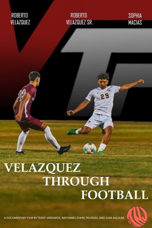 Velazquez Through Football poster