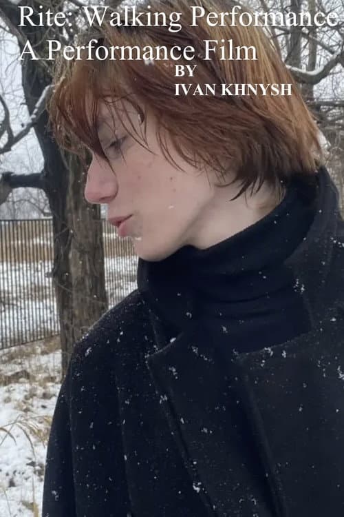 Rite: Walking Performance poster