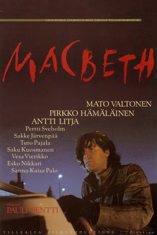Macbeth poster