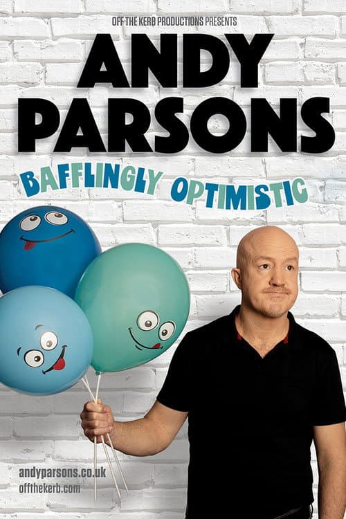 Andy Parsons: Bafflingly Optimistic poster