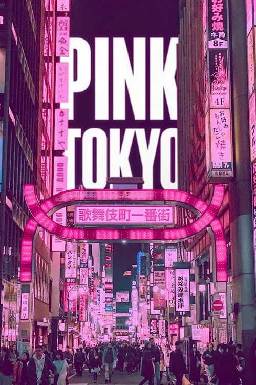 Pink Tokyo poster