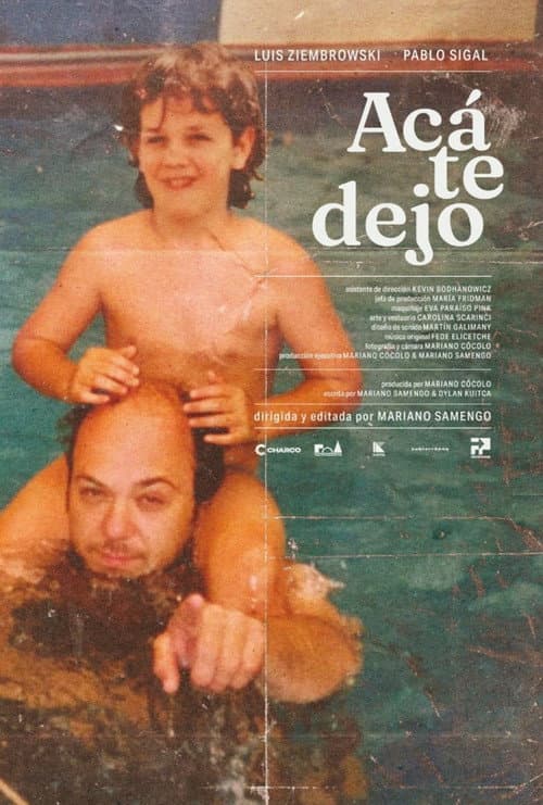 Acá te dejo poster