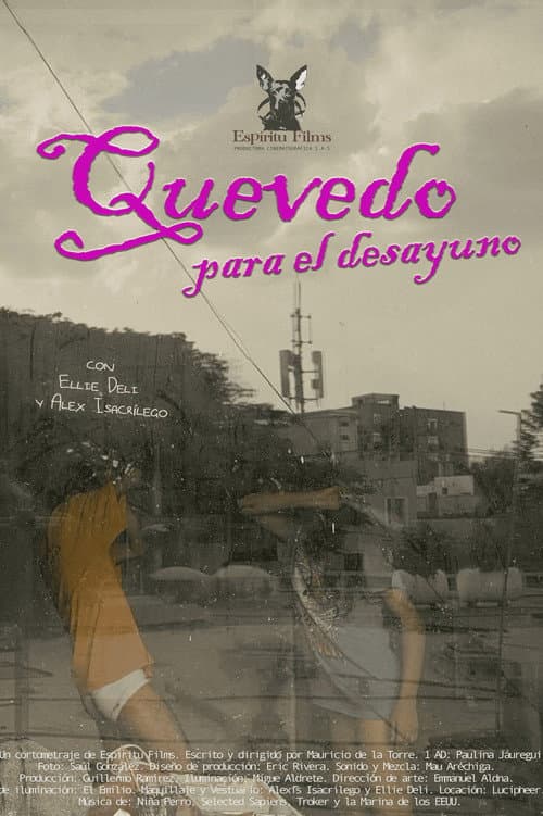 Quevedo para el desayuno poster