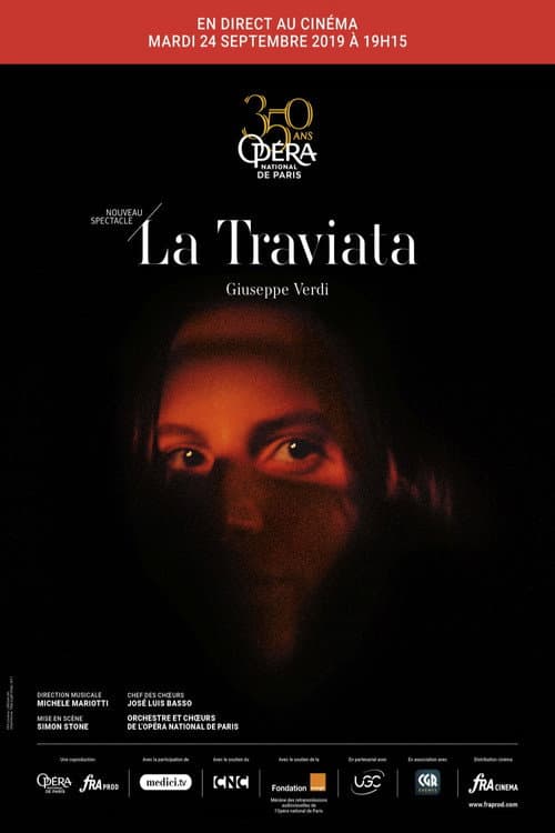 La Traviata - Paris poster