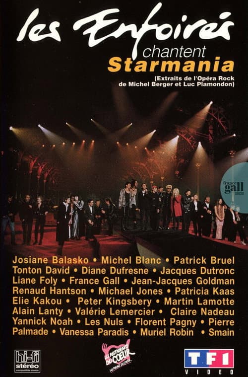 Les Enfoirés 1993 - Les Enfoirés chantent Starmania poster