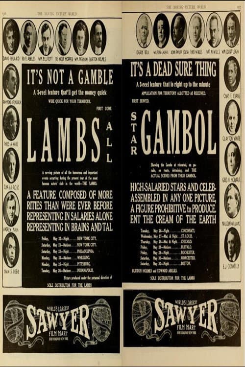The Lambs' All-Star Gambol poster