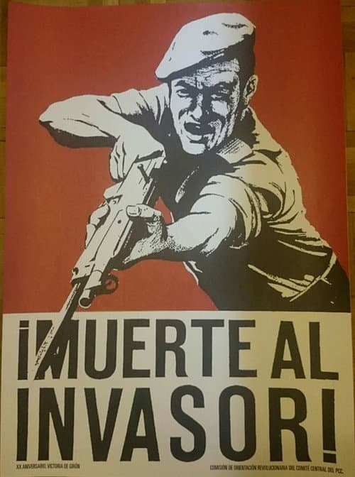 Muerte al invasor poster