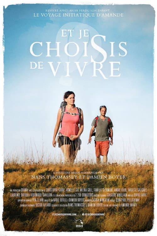 Et je choisis de vivre poster