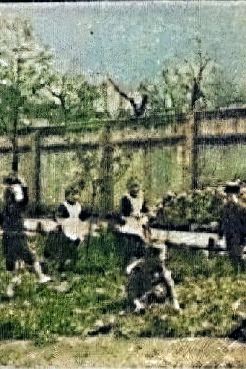 Children Playing in the Garden poster