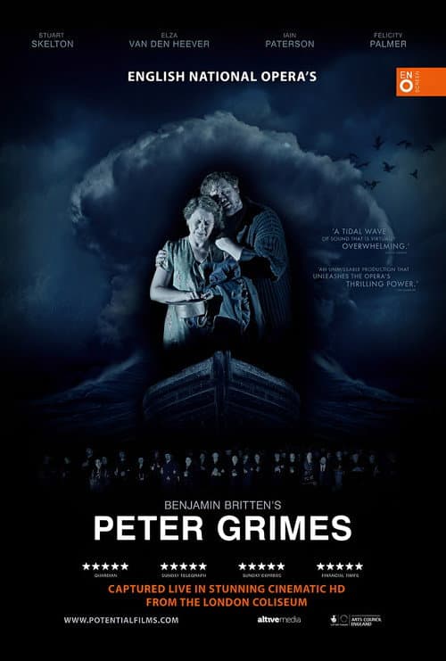 English National Opera: Peter Grimes poster