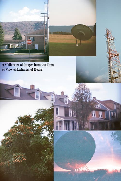 A Collection of Images from the Point of View of Lightness of Being poster