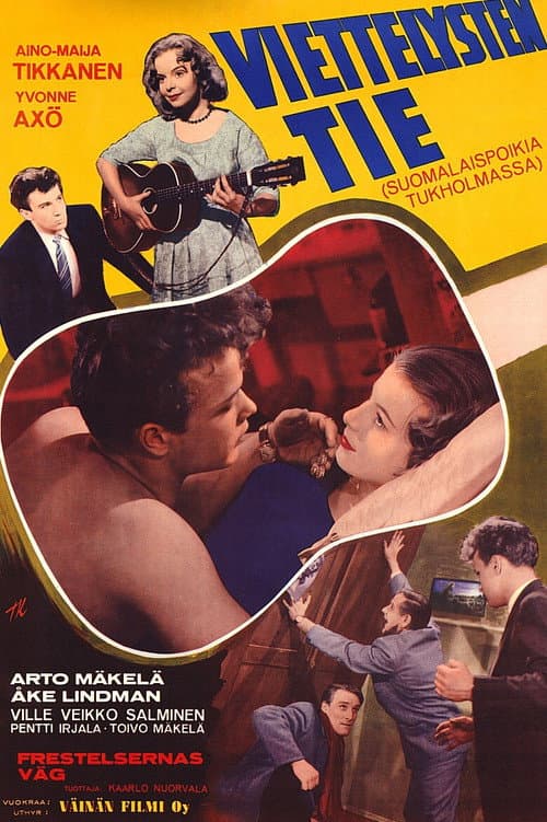 Viettelysten tie poster