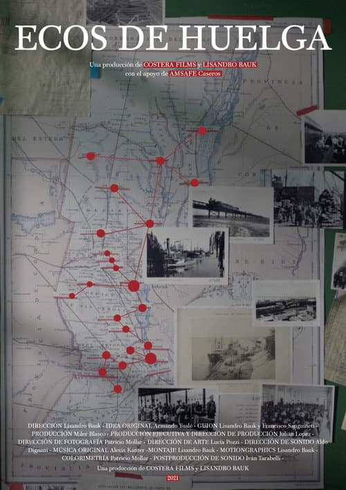Ecos de huelga poster