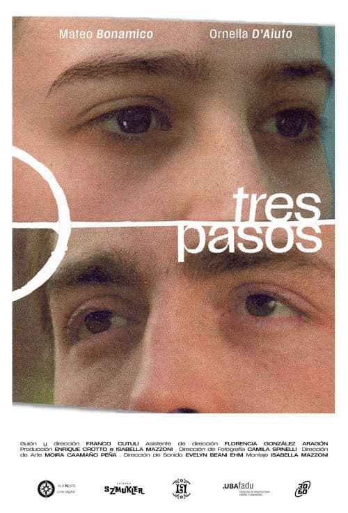 Tres pasos poster