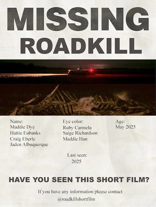 Roadkill poster