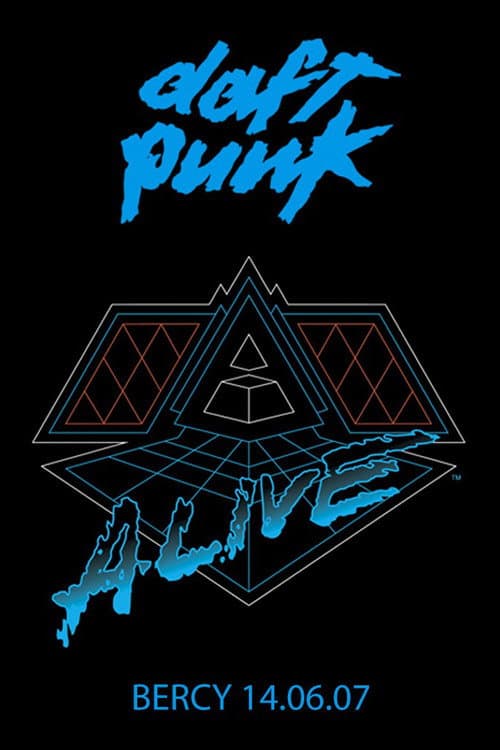Daft Punk: Alive 2007 - Live Album Concert in Paris poster