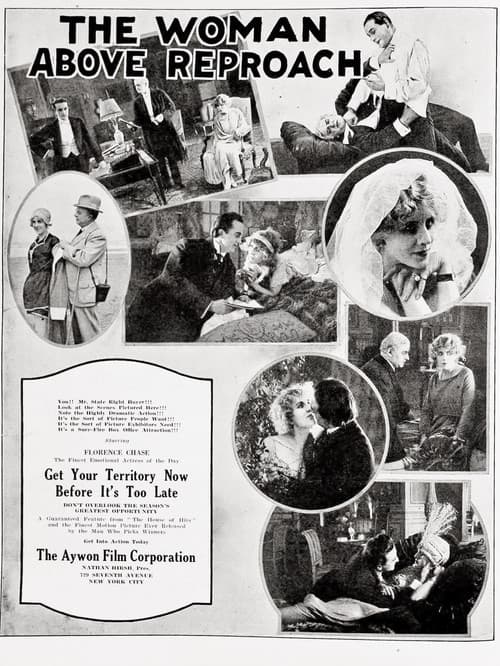 The Woman Above Reproach poster