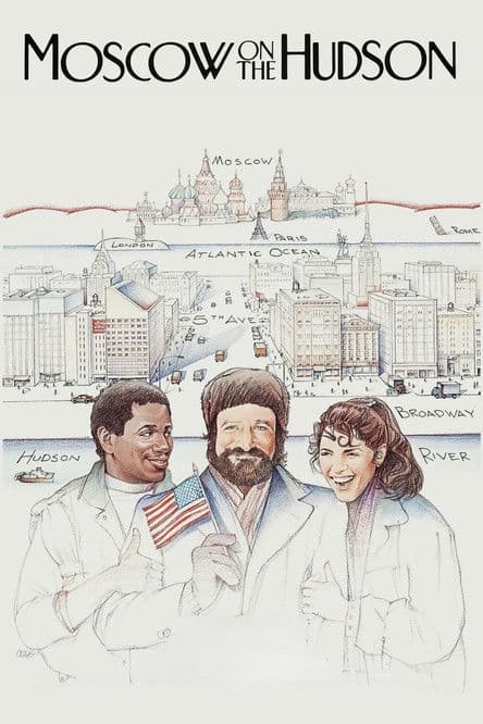 Moscow on the Hudson poster