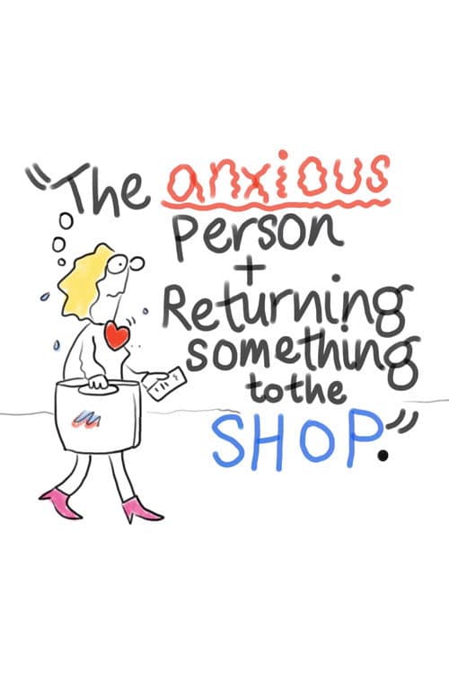 The Anxious Person + Returning Something to the Shop poster