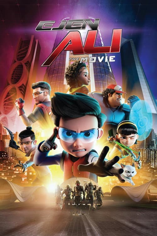 Ejen Ali: The Movie poster