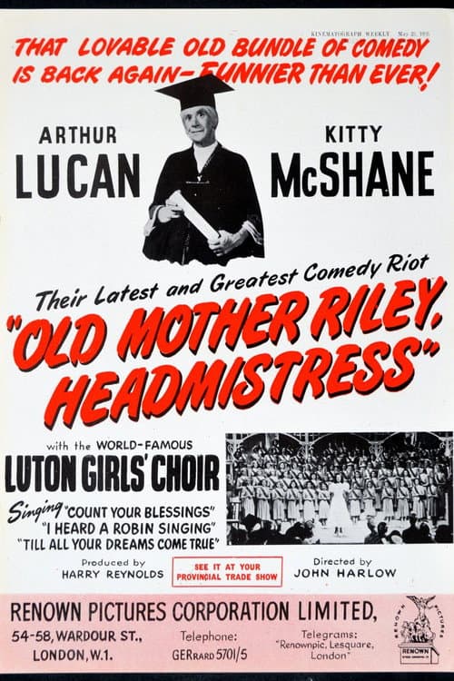 Old Mother Riley, Headmistress poster