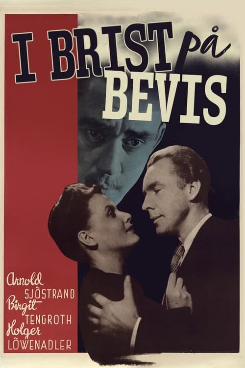 I brist på bevis poster