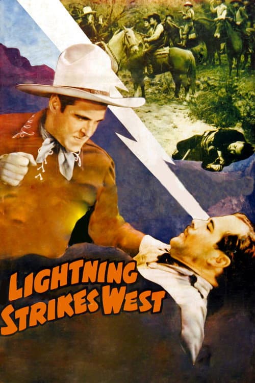 Lightning Strikes West poster