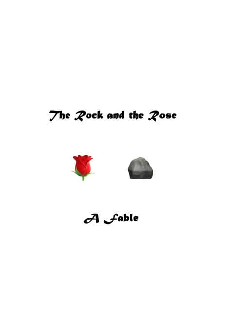 The Rock and the Rose: A Fable poster