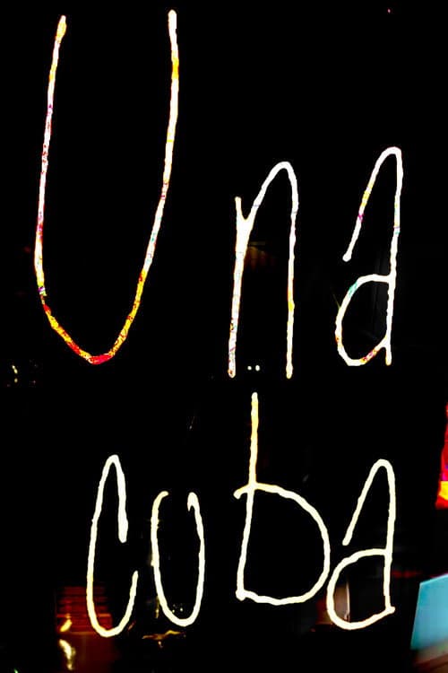 Una Cuba poster