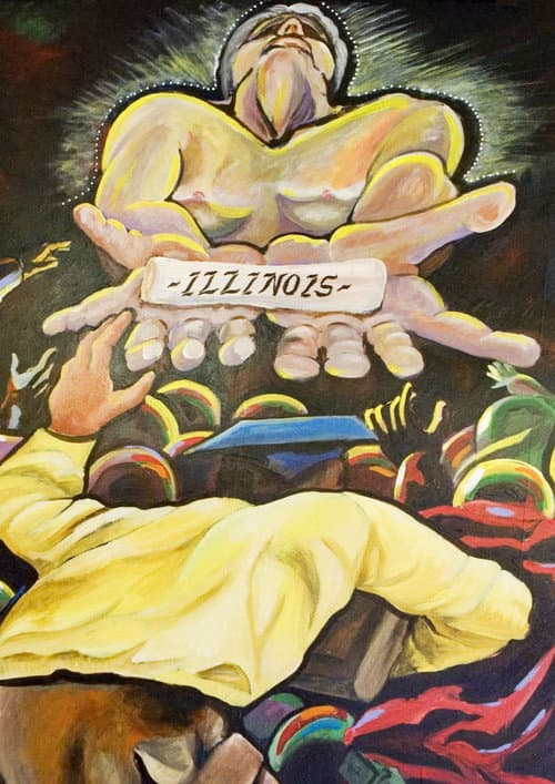The 1992 Protests at the University of Illinois Urbana-Champaign poster