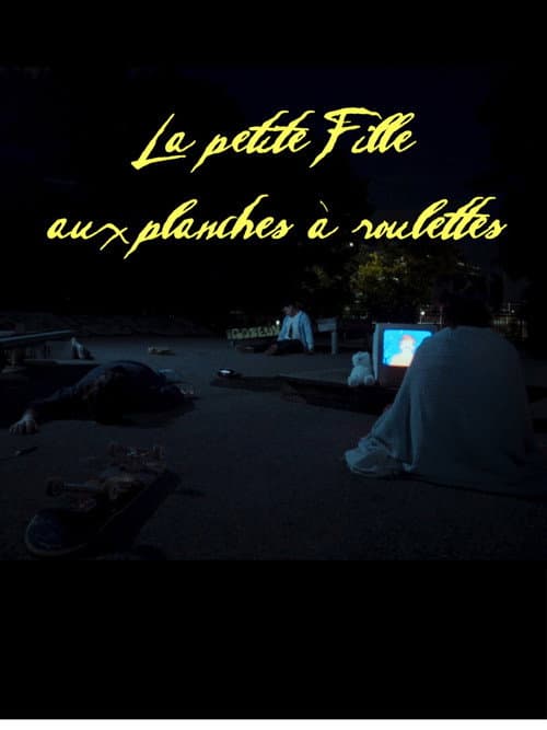 LA PETITE FILLE AUX PLANCHES À ROULETTES poster