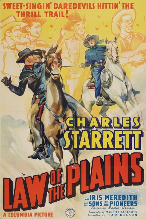 Law of the Plains poster