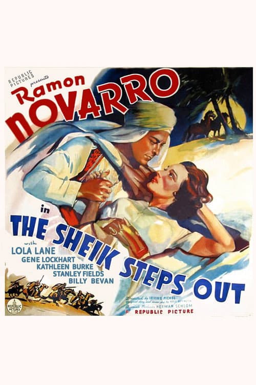 The Sheik Steps Out poster