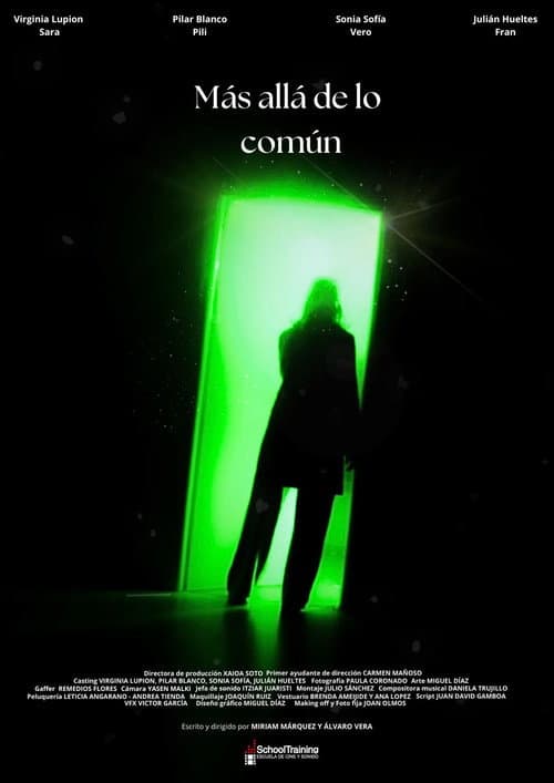 Más allá de lo común poster