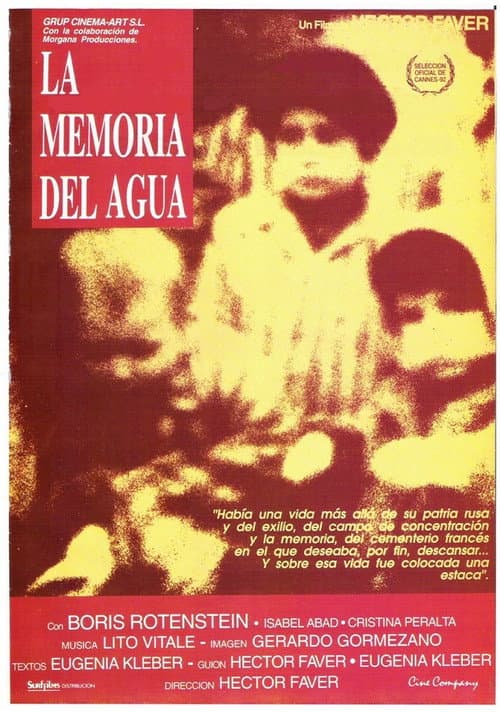 Memory of Water poster