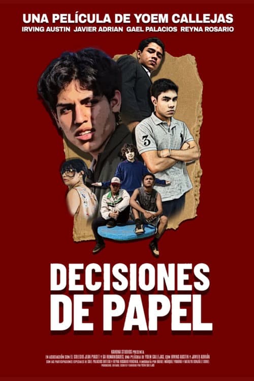 Decisiones de Papel poster