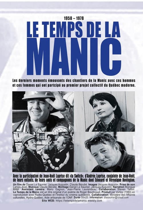 Le temps de la Manic poster
