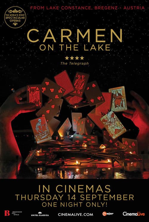 Bizet: Carmen (Bregenz Festival) poster